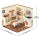 Конструктор Тепла їдальня ROBOTIME Rolife DW015B