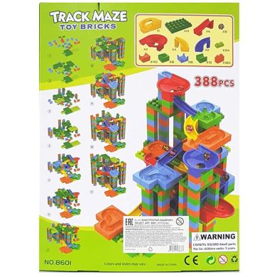 Конструктор-трек Maya toys 388 деталей 8601