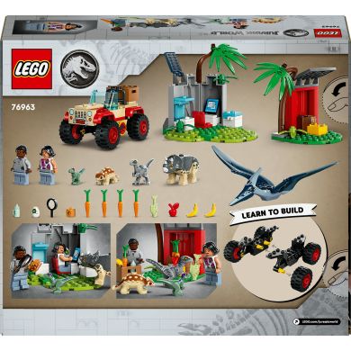 Конструктор Центр порятунку малюків динозаврів LEGO Jurassic World 76963