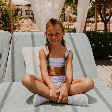 Купальник Леопард Лиловый 98/104 Swim Essentials 2023SE665