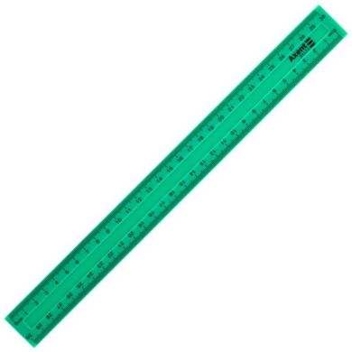 Лінійка пластикова Axent, 30 см, зелена D9800-02