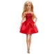Кукла Barbie коллекции Ruby Red в стильном платье JGD25