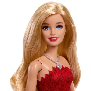 Кукла Barbie коллекции Ruby Red в стильном платье JGD25