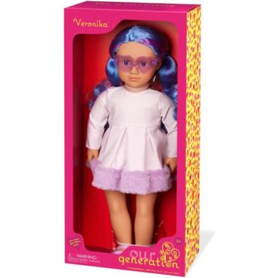 Кукла Our Generation Вероника с разноцветными волосами 46 см BD31427Z