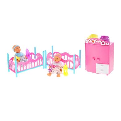 Ляльковий набір Simba New baby borb Дитяча кімната 5036610
