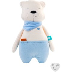 М'яка іграшка для сну MyHummy Teddy Bear з датчиком сну 5907522820312, Синій