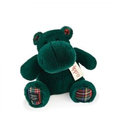 М'яка іграшка DouDou Бегемот темно-зелений 25 см, HO3200