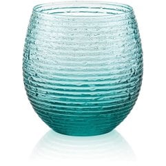 Набор 6 стаканов для воды, бирюзовый, 250 мл IVV MULTICOLOR 5649.2