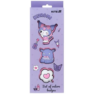 Набір бейджів на липучці, 3 шт, 3012-1 Hello Kitty HK25-3012-1