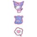 Набір бейджів на липучці, 3 шт, 3012-1 Hello Kitty HK25-3012-1
