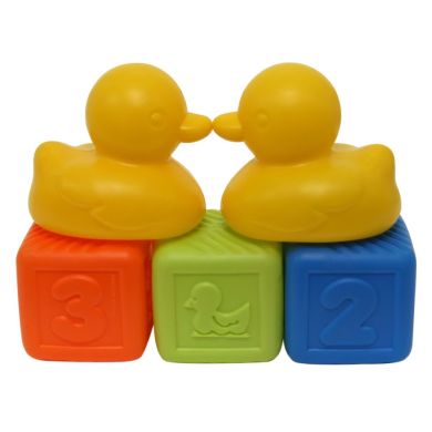 Набір іграшок для ванної Baby Team «Кубики і качечки» 8851
