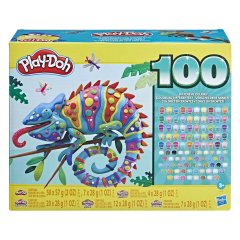 Набор пластилина Hasbro Play-Doh из 100 баночек F4636