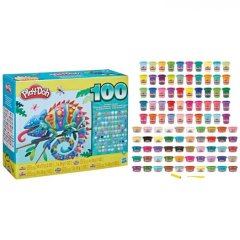 Набор пластилина Hasbro Play-Doh из 100 баночек F4636