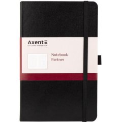 Записная книга Axent Partner A5 96 листов в клетку Черная 8201-01-A