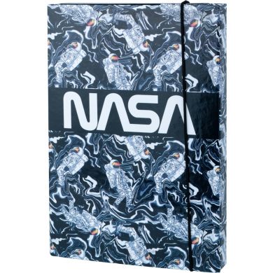 Папка для тетрадей В5 на резинке картон, NASA Kite NS22-210