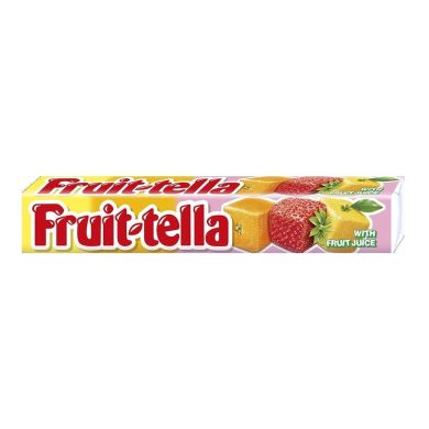 Жевательные конфеты Fruit-tella Perfetti Ассорти 41 г 87108620