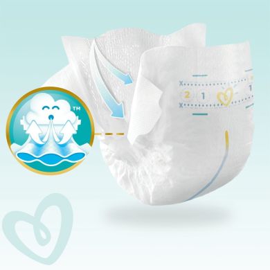 Подгузники Pampers Premium Care Newborn, размер 1, 2-5 кг, 78 шт 81689702, 78