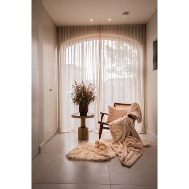 Плед RAVA 150x200 см бежевый Tiseco 3588BEIGE