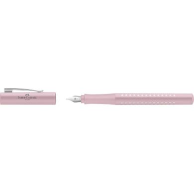 Ручка перьевая Faber-Castell Sparkle Rose, цвет корпуса розовый, перо М (0,7 мм), 140875
