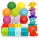 Сенсорный набор Мячики, кубики и животные Infantino 310231