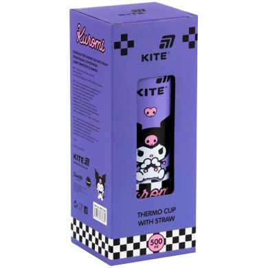 Термочашка з трубочкою, 500мл Hello Kitty HK25-1264