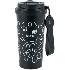 Термокружка 550 мл, черная K25-1226-1