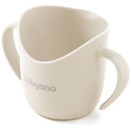 Тренувальна чашка з ручками 120мл (Бежевий) Babyono 1463/09