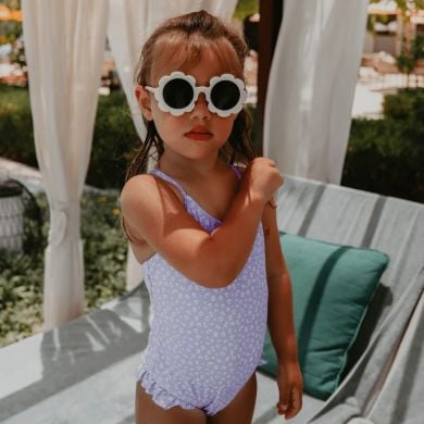 Цельный купальник Леопард Лиловый 86/92 Swim Essentials 2023SE616
