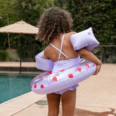Цельный купальник Леопард Лиловый 86/92 Swim Essentials 2023SE616