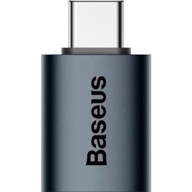 Адаптер Baseus Mini OTG Type-C to USB-A 3.1 ZJJQ000003 блакитний