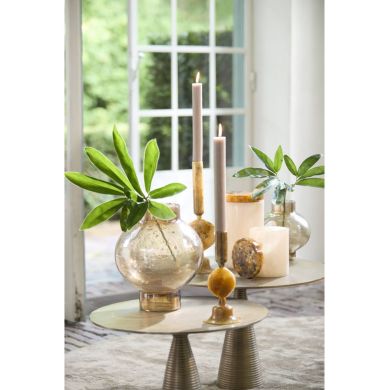 Декоративна коробка з кришкою &Oslash;13x17 см KELIMUTU кремовий + коричневий Light&Living 5718343