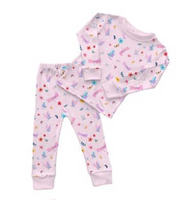 Дитяча піжама кофта і штани My Little Pie Magic Butterfly рожева 86-92 MAGIC BUTTERFLY/PJ001
