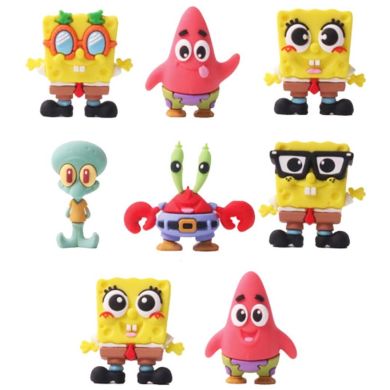Фигурка-сюрприз COOL THINGS серии Buddies 3D ГУБКА БОБ SP007