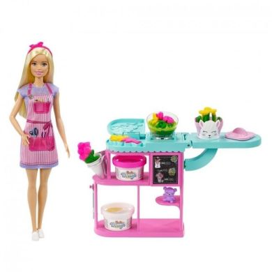 Игровой набор Barbie Барби Лавочка флориста серии «Я могу быть» GTN58