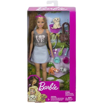 Игровой набор Уход за животными Barbie Барби FPR48, 29