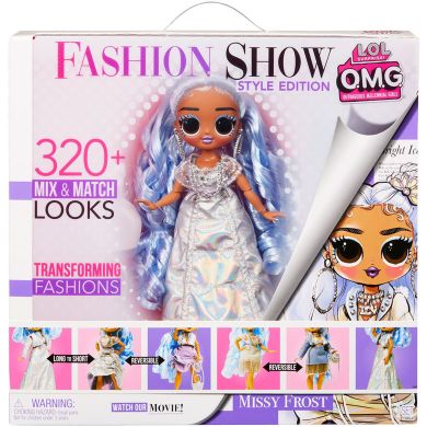 Игровой набор с куклой L.O.L. SURPRISE! серии O.M.G. Fashion Show СТИЛЬНАЯ МИССИ ФРОСТ 584315