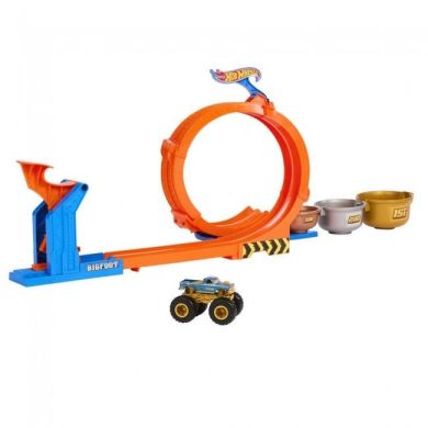 Игровой набор Петли и трюки серии Соревнования за кубок Monster Trucks Hot Wheels JBX64