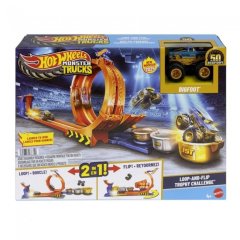 Игровой набор Петли и трюки серии Соревнования за кубок Monster Trucks Hot Wheels JBX64