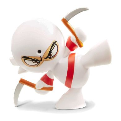 Інтерактивна фігурка Funrise Fart ninja Сенсей вонючка біле кімоно червоний пояс 70511