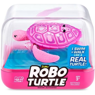 Интерактивная игрушка ROBO ALIVE РАБОЧЕРЕПАХА (фиолетовая) 7192UQ1-2