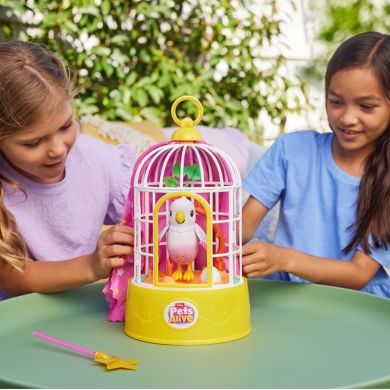 Интерактивный игровой набор PETS ALIVE S1 ВОЛШЕБНАЯ ПТАШКА ПОЛЛИ 9561