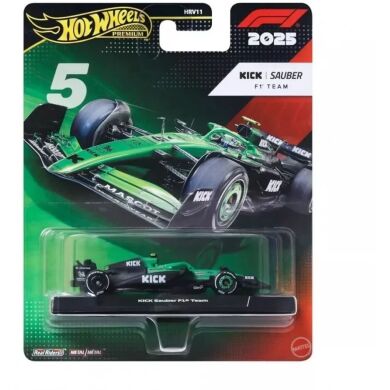 Коллекционный болид Sauber Gabriel Bortoleto #5 Formula 1 Hot Wheels JKD89