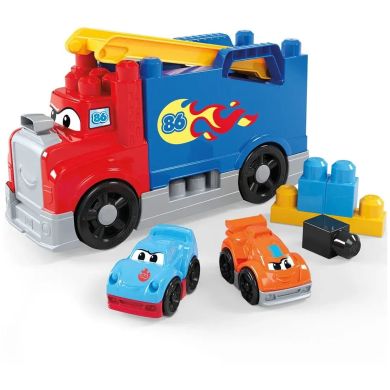 Конструктор Автовоз с машинками Mega Bloks JFR29