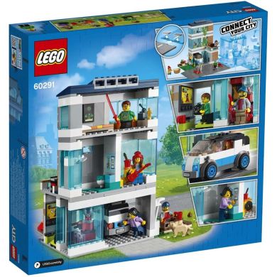 Конструктор LEGO City Сучасний сімейний будинок 388 деталей 60291