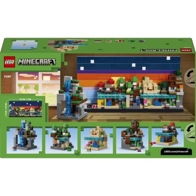 Конструктор LEGO Minecraft Мінібіоми 21589