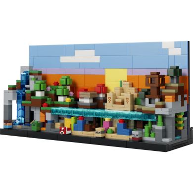 Конструктор LEGO Minecraft Мінібіоми 21589