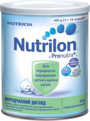 Молочная сухая смесь Nutrilon Преждевременный уход 400 г