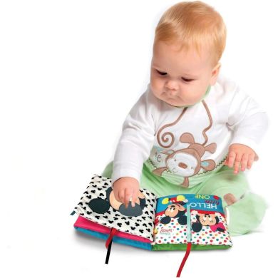 Мягкая игрушка-книга Clementoni Soft Book, серия Disney Baby Clementoni 17721