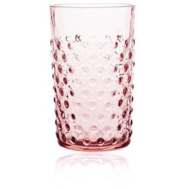 Набор 2шт Стакан для напитков Hobnail, Rosaline, набор 4шт*200 KLIMCHI 21013/200-72/27