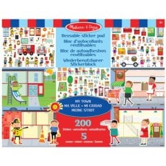Набір багаторазових наліпок Моє місто Melissa & Doug SM93209/6805